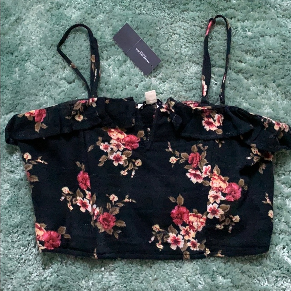 Floral crop top
